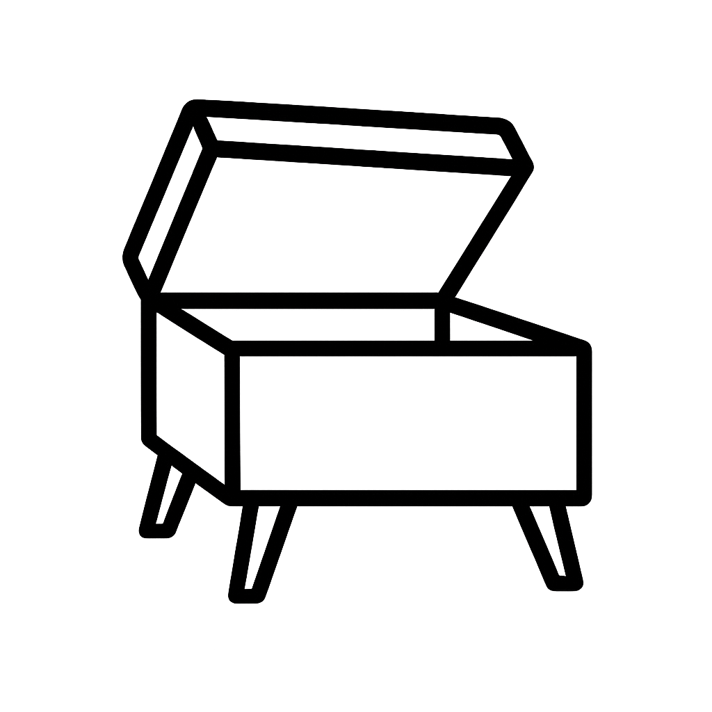 Icon Verstopte opslagplekken Icon Verstopte opslagplekken Ruimte besparing