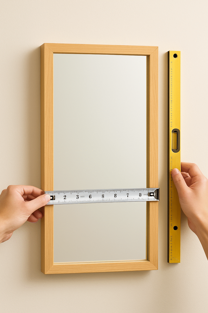 DIY: Wandspiegel met Opbergruimte stap 1 DIY: Wandspiegel met Opbergruimte stap 1