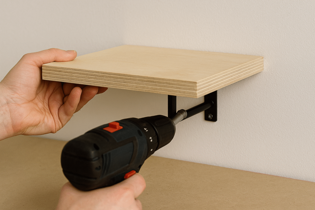 DIY Zwevend nachtkastje | Stap 3