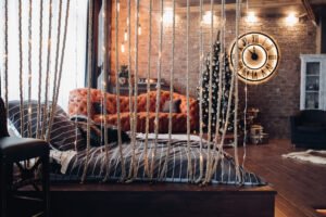 Industrieel interieur omslag foto