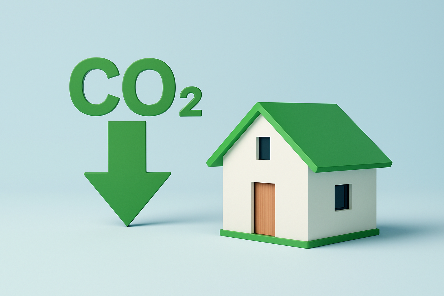 Waarom is klein wonen goed voor het klimaat / foto co2 Waarom is klein wonen goed voor het klimaat / foto co2