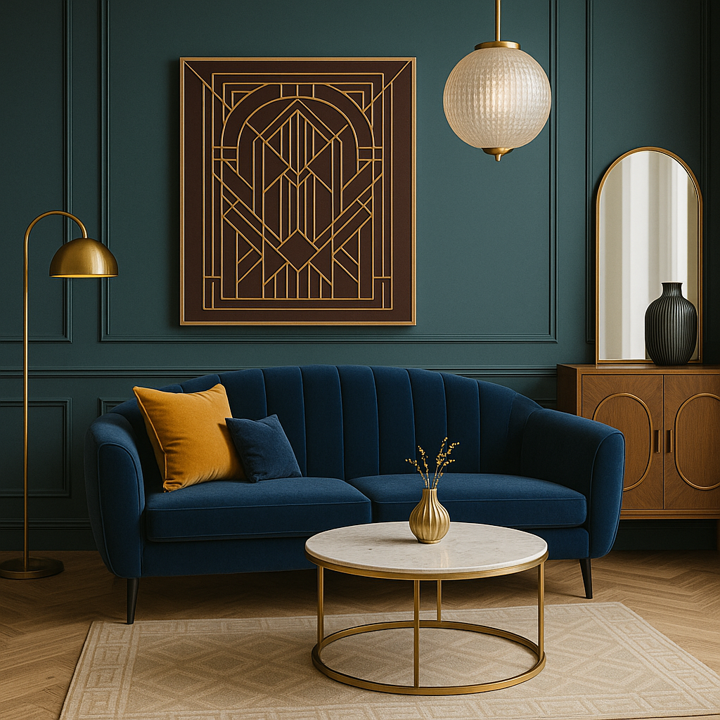 Art deco klein wonen