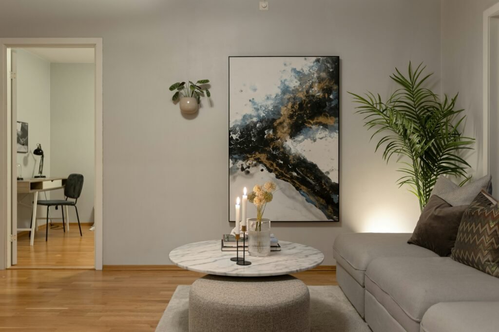 Kunst in een Klein Huis Kunst in een Klein Huis