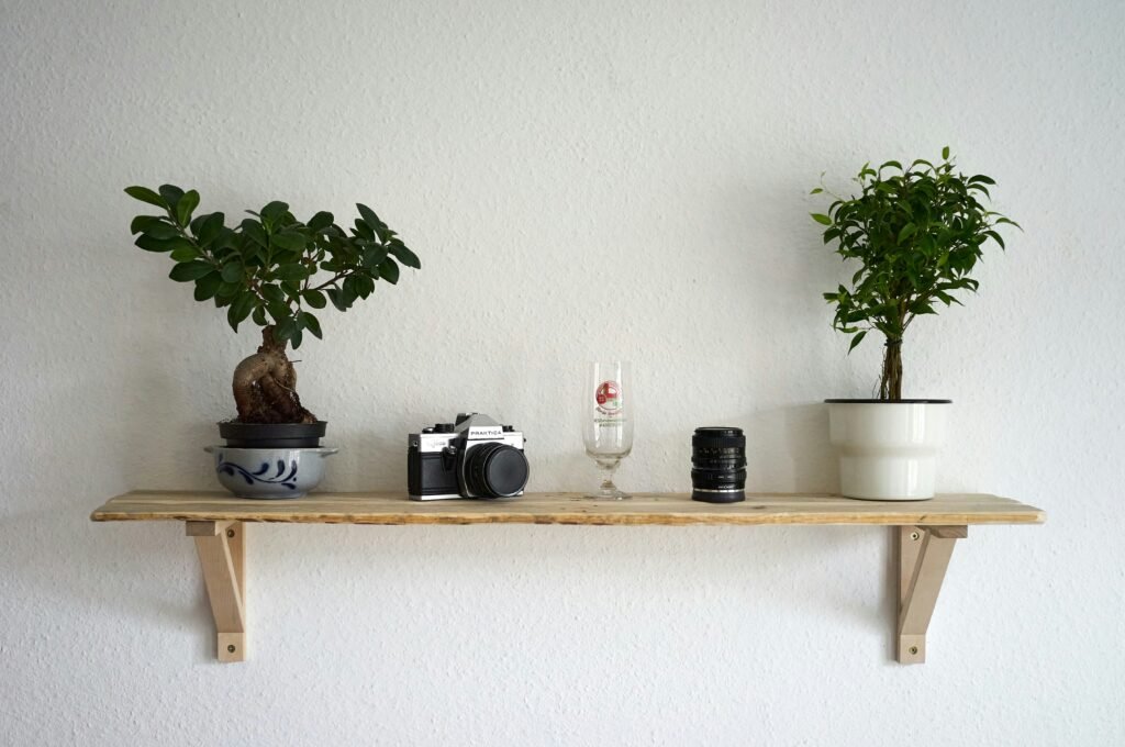 Wandplank in kleine woning Wandplanken in Kleine Woningen / foto 2