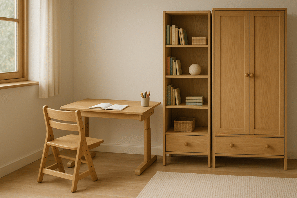 kinder kamer kleine ruimte Kinderkamer Ideeën Kleine Ruimte / verstelbaar Hout